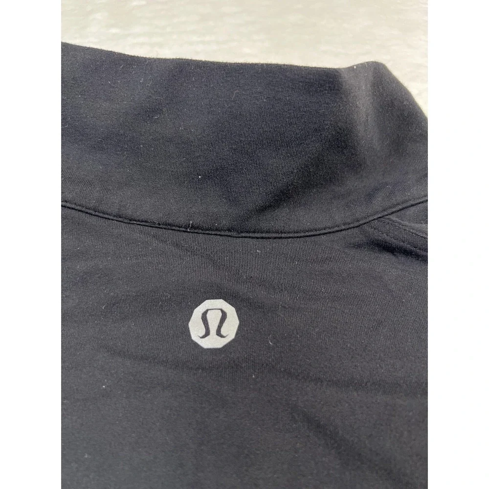 Lululemon Kung Fu Track Jacket Mens‎ Large Black Gray Full Zip Athletic